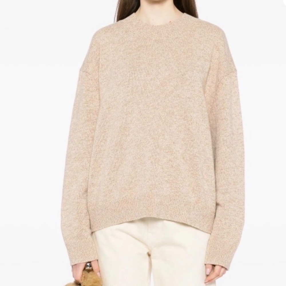 TWP Cashmere  Boy Crew Sweater in Cream - Size MEDIU - NWT